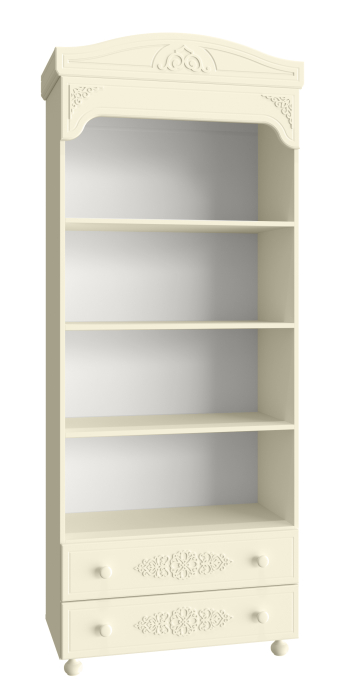 Шкафы пеналы, Шкаф-пенал открытый (Стеллаж) Ассоль плюс АС-3