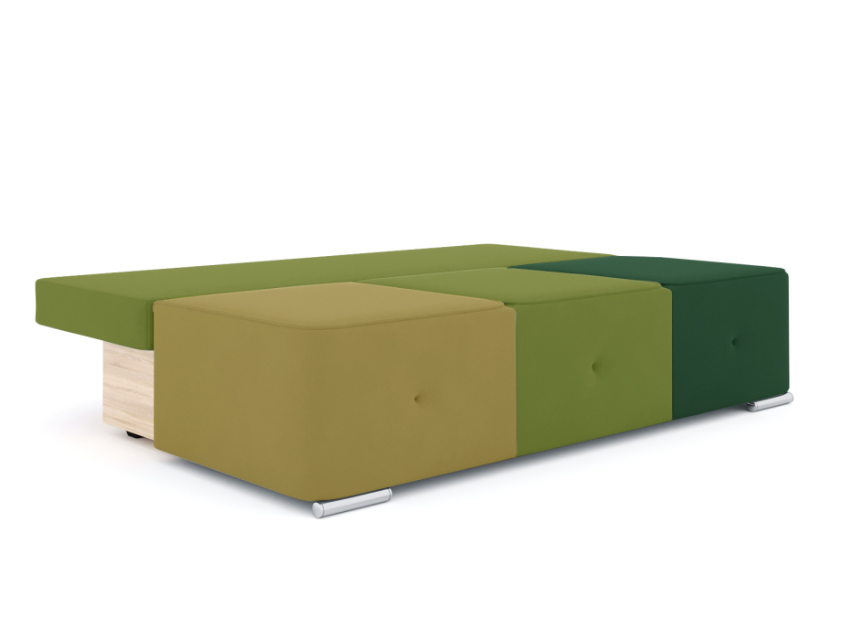 Диваны еврокнижки, Диван-кровать еврокнижка Хавьер ПБ, велюр