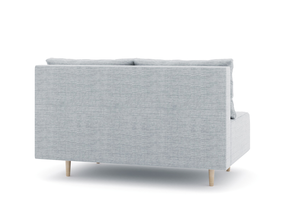 Диваны прямые кухонные, Диван прямой нераскладной Милли мини 2-х  местный без подлокотников, рогожка