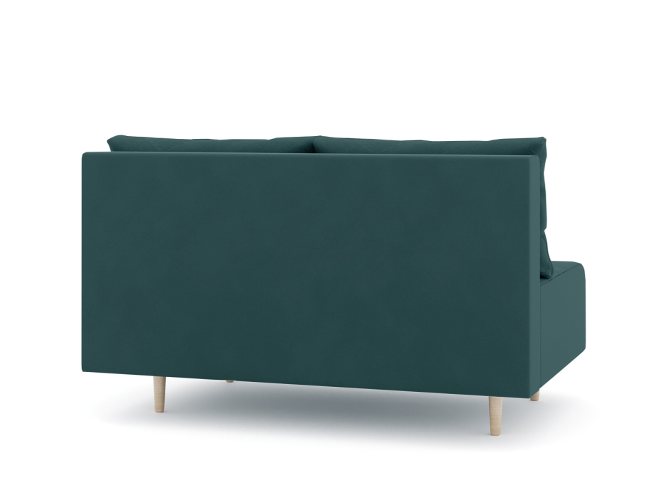 Дизайнерские диваны для гостиной, Диван прямой нераскладной Милли мини 2-х  местный без подлокотников, велюр