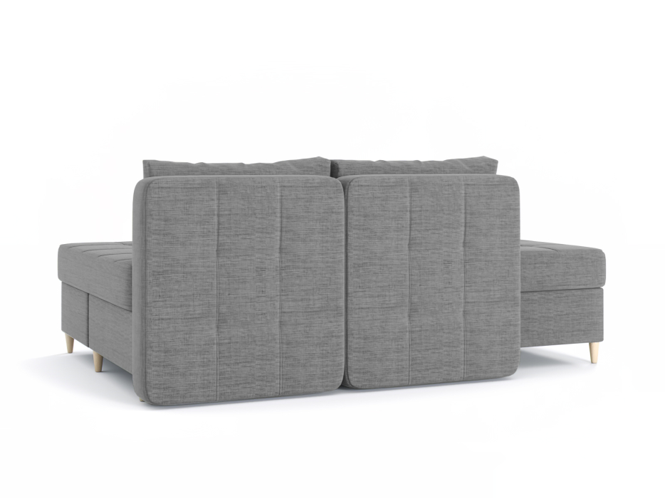 Диваны угловые в гостиную, Диван-кровать угловой Оливер 2 еврокнижка-трансформер, рогожка