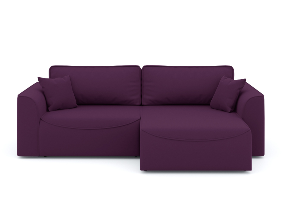 Мягкая мебель, Диван-кровать угловой Рафаэль еврокнижка НПБ, велюр