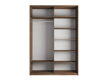 Шкаф-купе Прайм 2-х дверный Стекла пудра/Доводчики 140х57х230