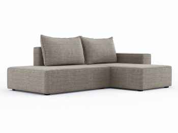 Диван-кровать угловой Кензо еврокнижка, рогожка Люкс