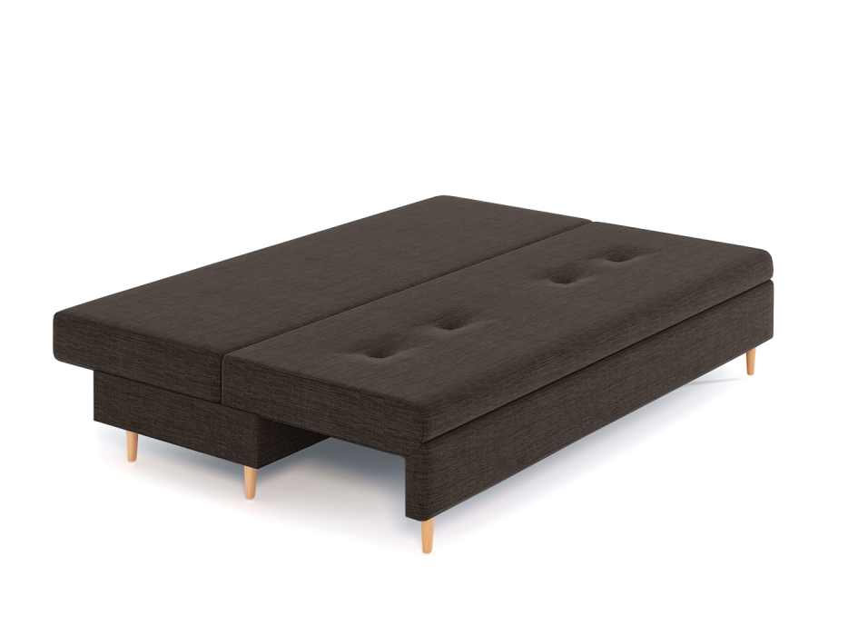 Диваны еврокнижки, Диван-кровать Белфаст без подлоктоников еврокнижка, рогожка