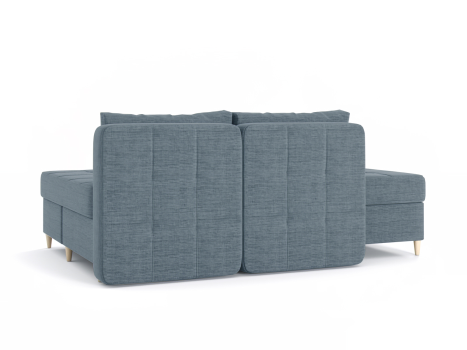 Диваны угловые в гостиную, Диван-кровать угловой Оливер 2 еврокнижка-трансформер, рогожка