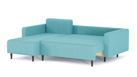 Диван-кровать угловой Мартиника пантограф, велюр