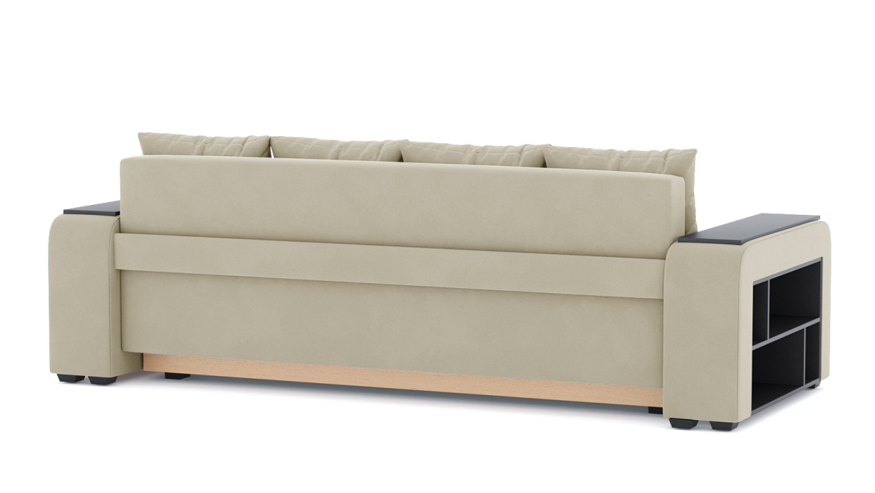 Диваны еврокнижки, Диван-кровать Дубай Лайт еврокнижка, велюр