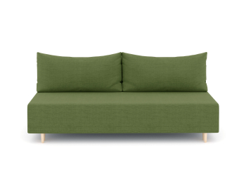 Диван-кровать еврокнижка Смайл без подлокотников, рогожка Люкс