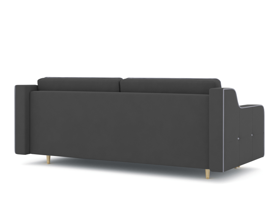 Диваны еврокнижки, Диван-кровать еврокнижка-пантограф Оникс, велюр