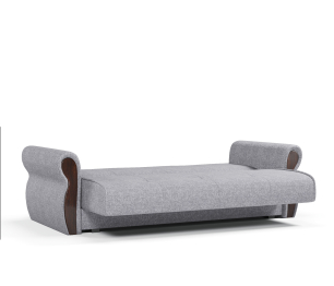 Диван-кровать прямой Делюкс книжка, рогожка