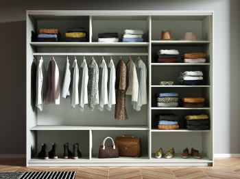 Шкаф-купе Прайм 3-х дверный Стекла хаки/Доводчики 210х57х230