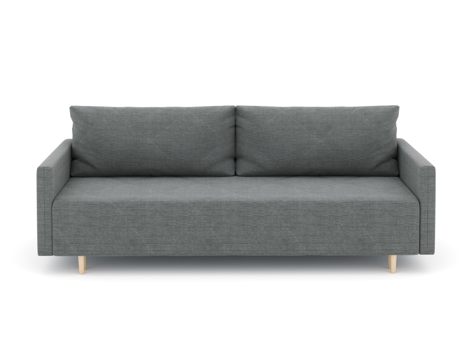 Диваны еврокнижки, Диван-кровать Милли с подлокотниками, рогожка Люкс