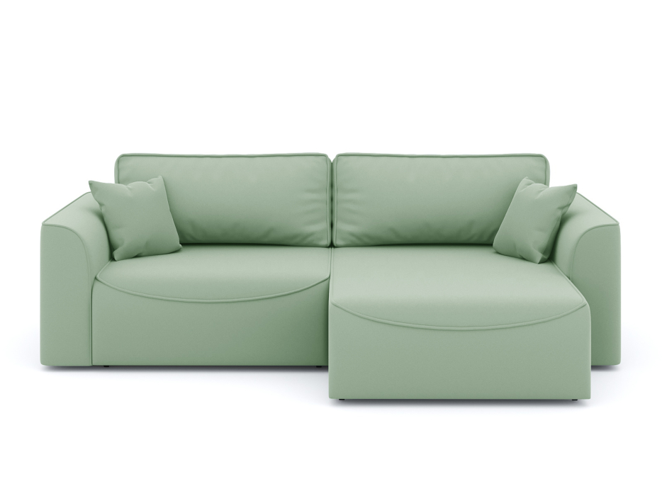 Мягкая мебель, Диван-кровать угловой Рафаэль еврокнижка НПБ, велюр