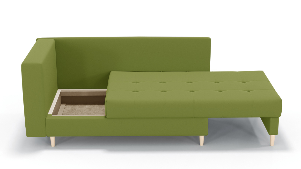 Кушетка диван, Кушетка Лея, велюр