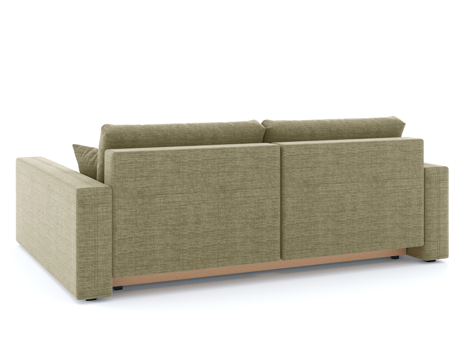 Диваны угловые в гостиную, Диван-кровать угловой Брест 2 секции еврокнижка, рогожка