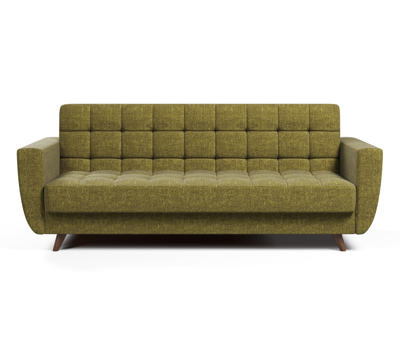 Диваны с ящиком для белья, Диван прямой книжка Корсика,рогожка