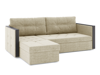 Диван-кровать угловой Даймонд дельфин, рогожка Люкс