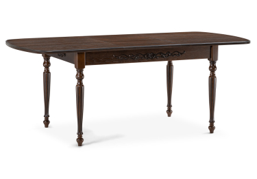 Стол деревянный Бевье орех темный/орех