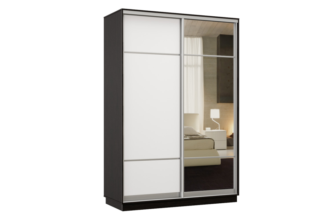 Шкафы-купе, Шкаф-купе Премьер Лайт 01 (08;11) двухдверный