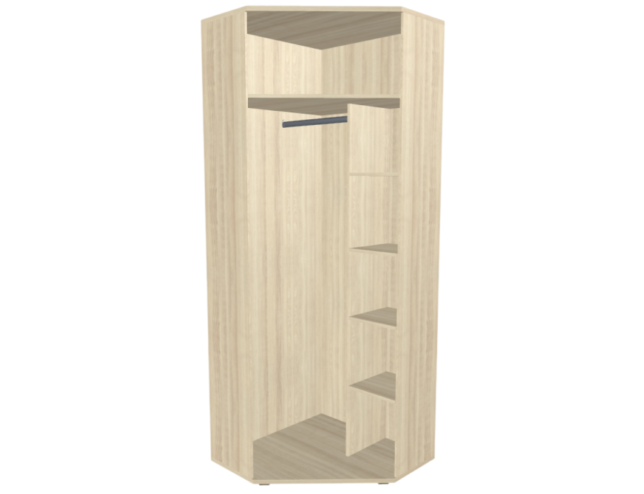 Шкафы, Модульная система Карина Шкаф ШК-1016 угловой 2-дв с зеркалом