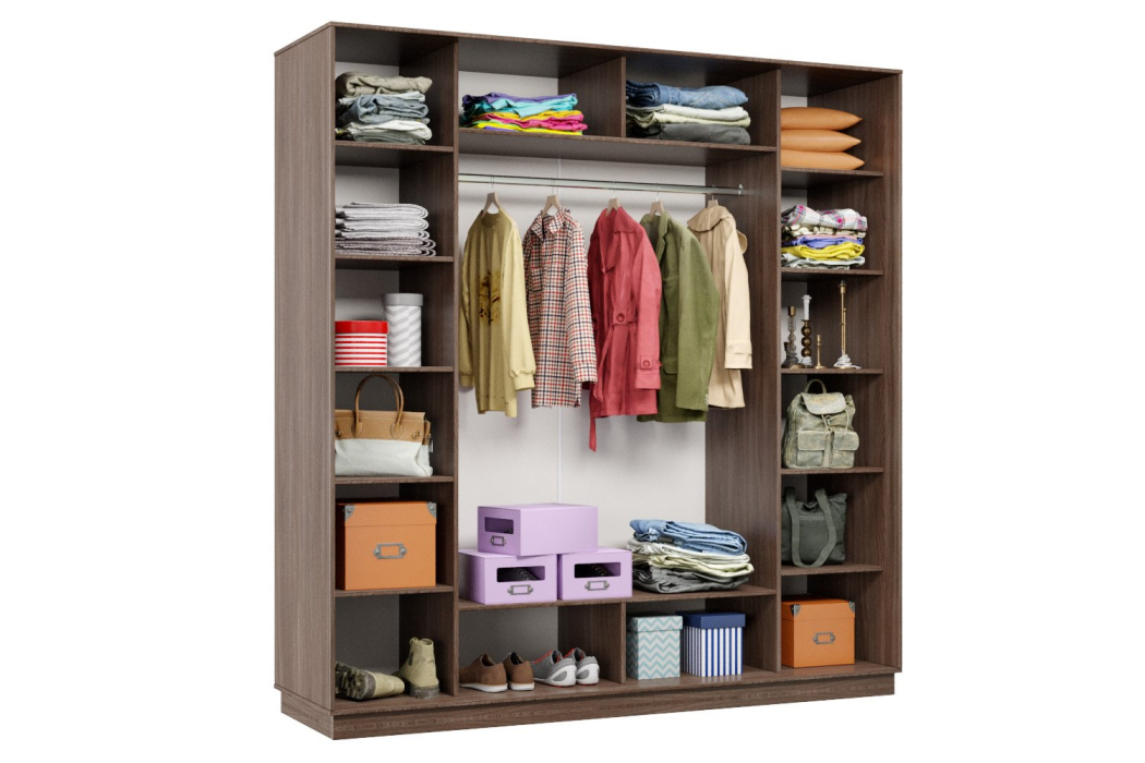 Шкафы-купе, Шкаф-купе Премьер 36 (14;14;14) трёхдверный