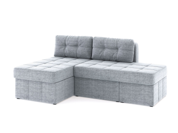 Диван-кровать угловой Оливер Люкс еврокнижка-трансформер, рогожка