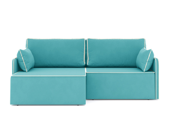 Диван-кровать угловой еврокнижка Блюм, велюр