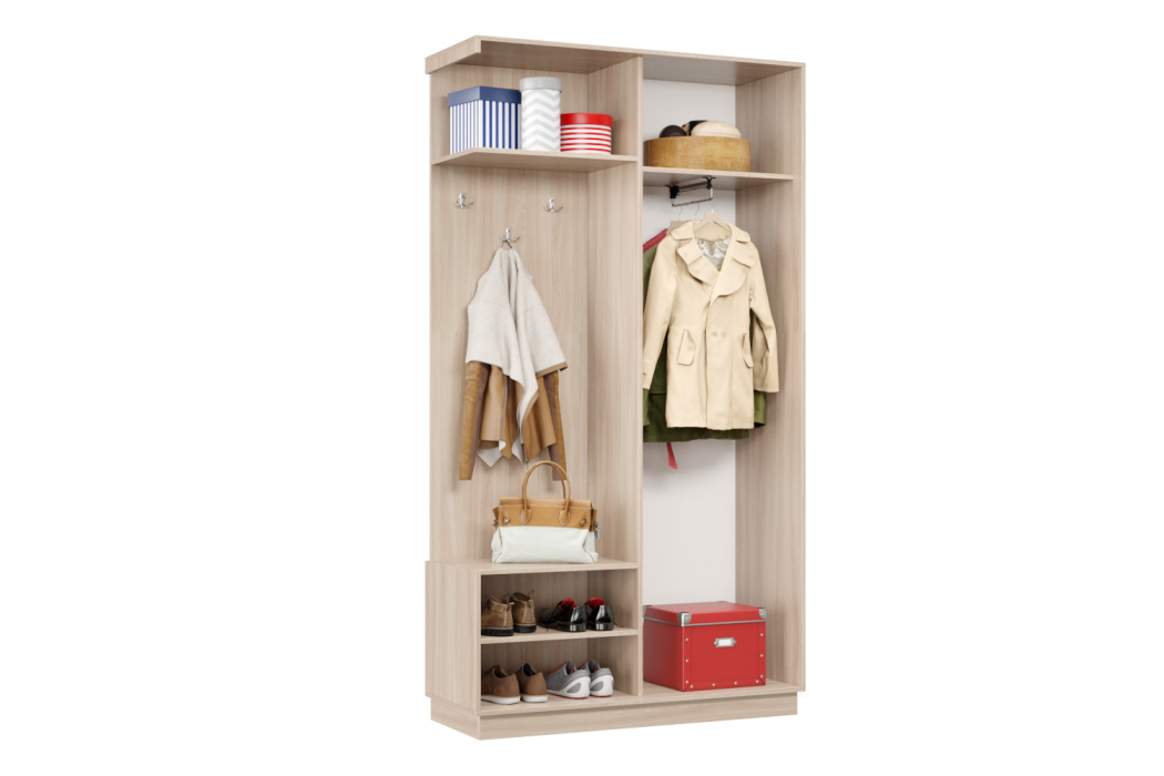 Прихожие, Прихожая Премьер 01 Лайт 05 Левая Мини