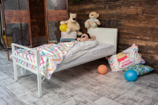 Кровати одноярусные, Детская металлическая кровать Лоренцо kids