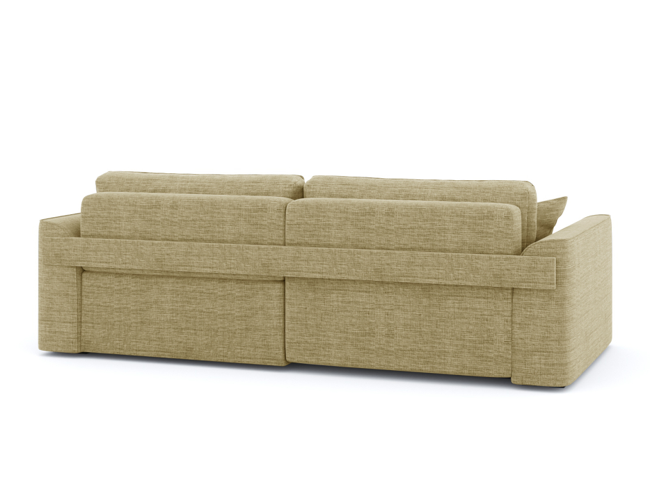 Диваны угловые в гостиную, Диван-кровать угловой Рафаэль еврокнижка НПБ, рогожка