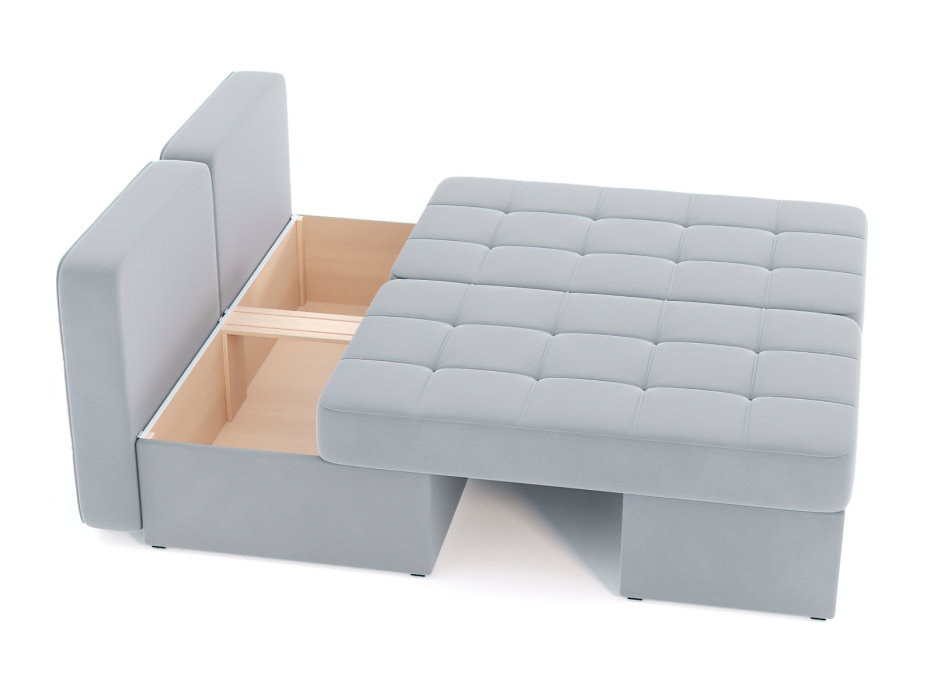 Диваны угловые в гостиную, Диван-кровать угловой Оливер еврокнижка-трансформер, велюр