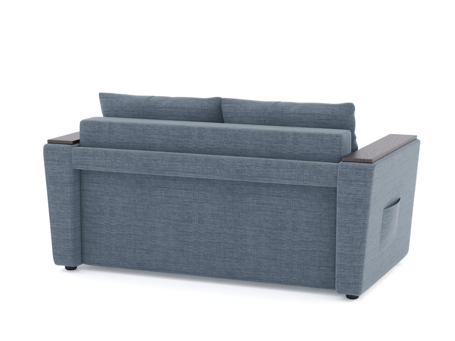 Диваны еврокнижки, Диван-кровать Дубай Майами еврокнижка-трехсекционная, рогожка