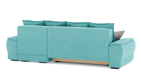 Диван-кровать угловой Нордвикс Мини, велюр