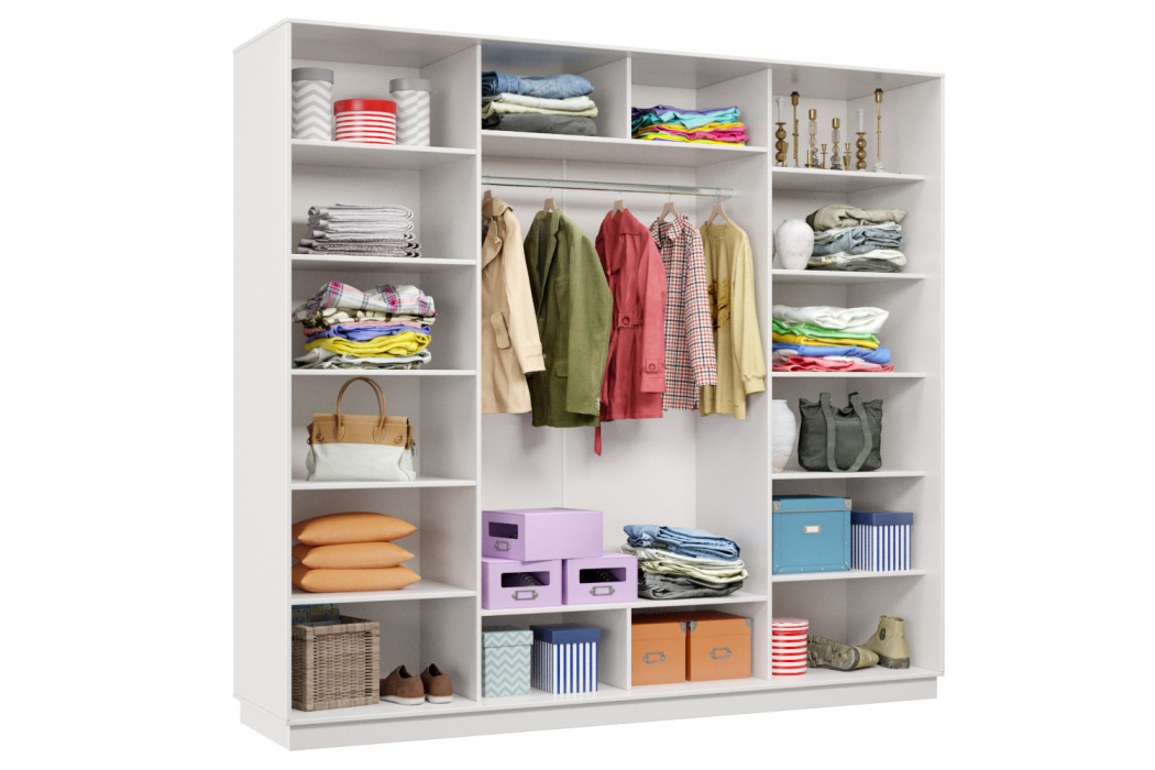 Шкафы-купе 3-х дверные, Шкаф-купе Премьер Лайт 62 (08;08;08) трехдверный