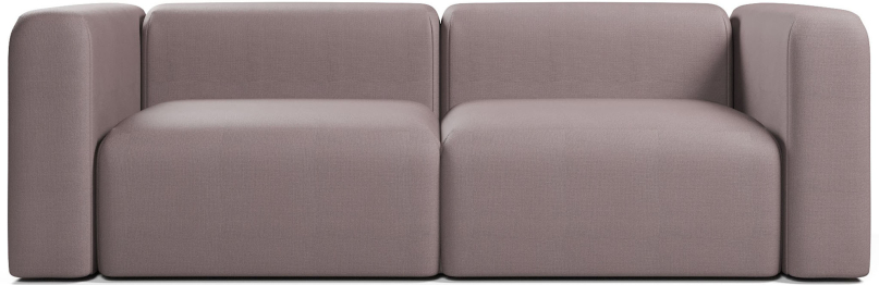 Диван прямой модульный Орион еврокнижка, велюр