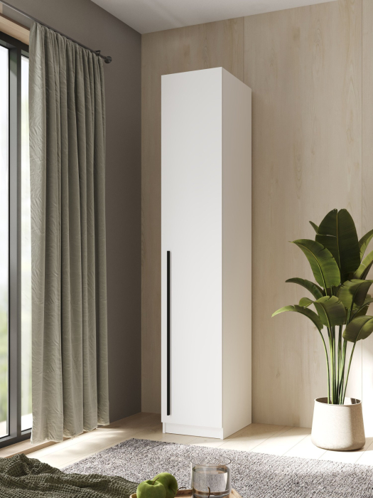 Шкафы одностворчатые, Шкаф для одежды распашной однодверный, София, 2200х400х520 мм