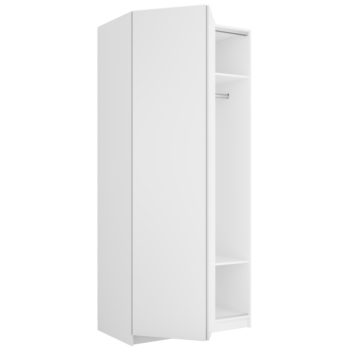 Шкафы распашные, Шкаф складной Е1 Локер ("Гармошка" с системой Push to Move/Левый)101х52,5х220 см