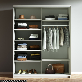 Шкаф-купе Экспресс 2-х дверный Фотопечать Ленты Стекла 140х60х240