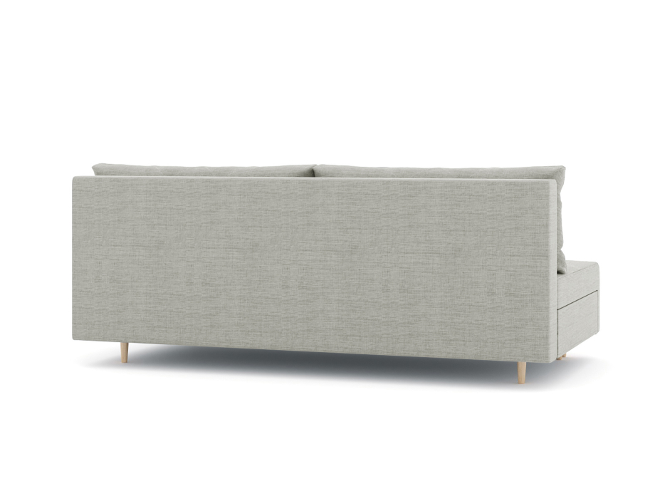 Диваны еврокнижки, Диван-кровать Милли без подлокотников, рогожка Люкс