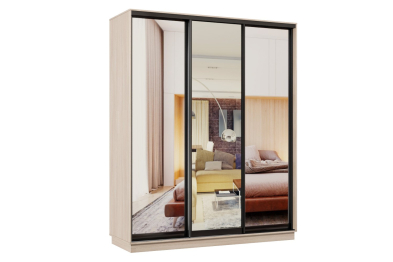 Шкаф-купе Премьер 31 ясень шимо светлый