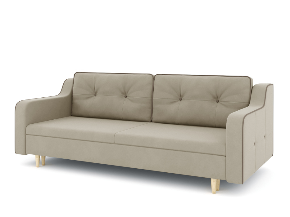 Диваны еврокнижки, Диван-кровать еврокнижка-пантограф Оникс, велюр