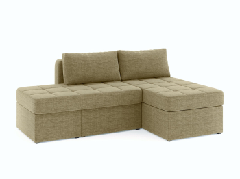 Диван-кровать угловой Оливер еврокнижка-трансформер, рогожка