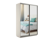 Шкафы-купе 2-х дверные, Шкаф-купе Экспресс Экспенс дуо 2200 x 1400 x 450