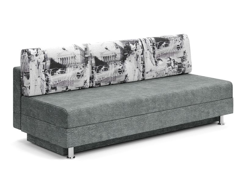 Диваны прямые, Диван-кровать Прайм,еврокнижка,велюр