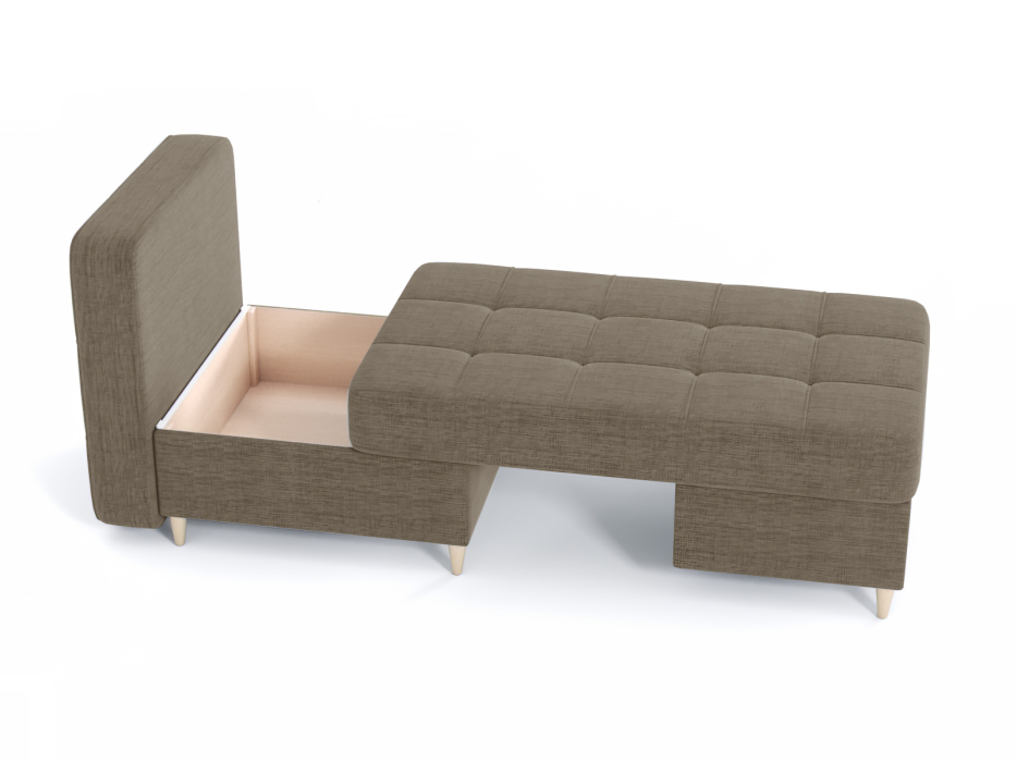 Диваны прямые, Диван-кровать еврокнижка трасформер  Уно 2, рогожка Люкс