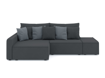 Диван-кровать угловой Портленд еврокнижка НПБ, велюр