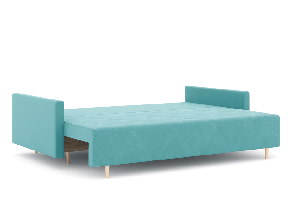 Диваны еврокнижки, Диван-кровать Милли с подлокотниками, велюр