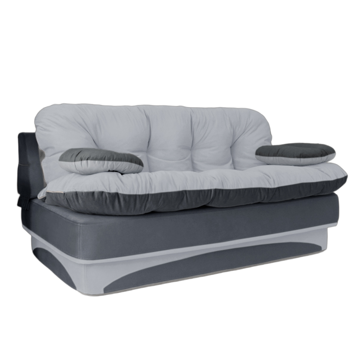 Дизайнерские диваны для гостиной, Бескаркасный диван-кровать Клиффорд 1950*930 мм велюр