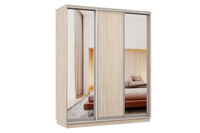 Шкаф-купе Премьер Лайт 28 (01;02;01) трехдверный